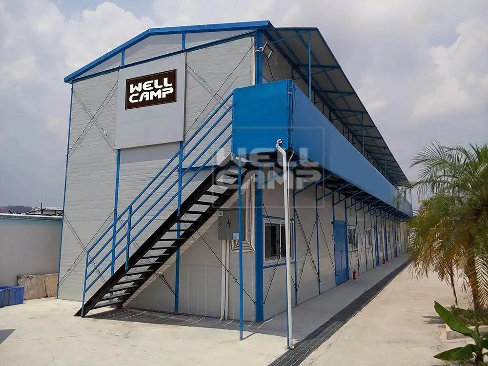 Green Modern Prefab Modular House with Reusable Materials, Wellcamp K-13 1