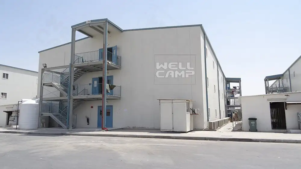 Three Storey Prefabricated House for Labour Camp, Wellcamp T-11 1