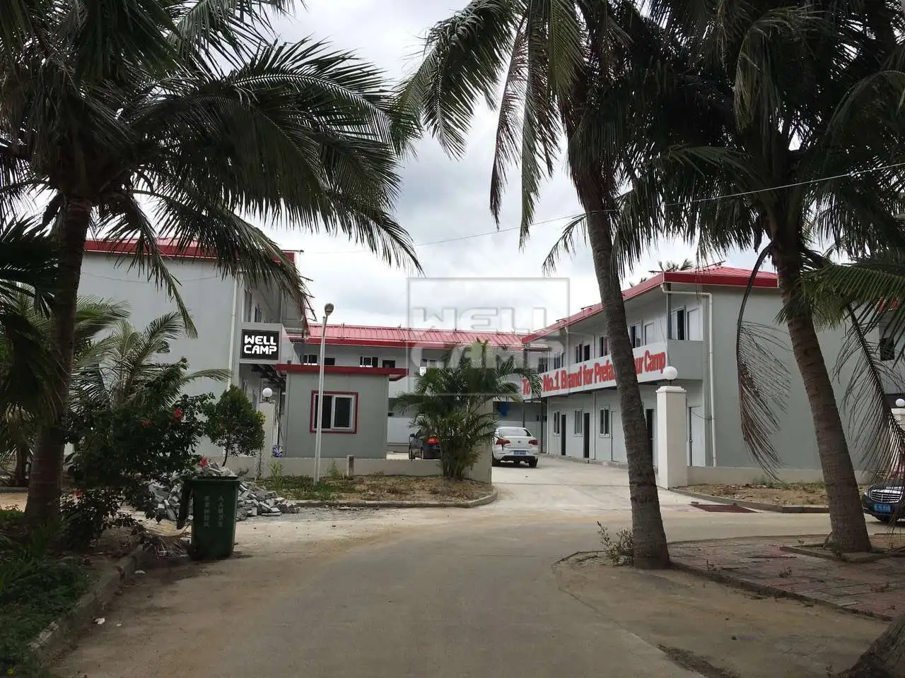 อาคารสำนักงานสำเร็จรูปแบบกำหนดเอง Wellcamp T-3 1