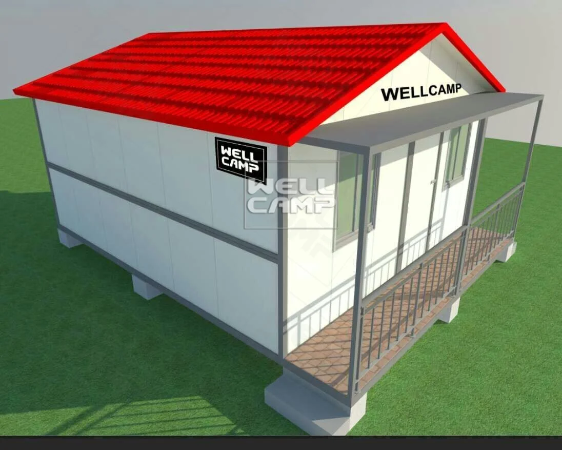 Роскошный готовый складной контейнерный дом-вилла, Wellcamp CV-3 1
