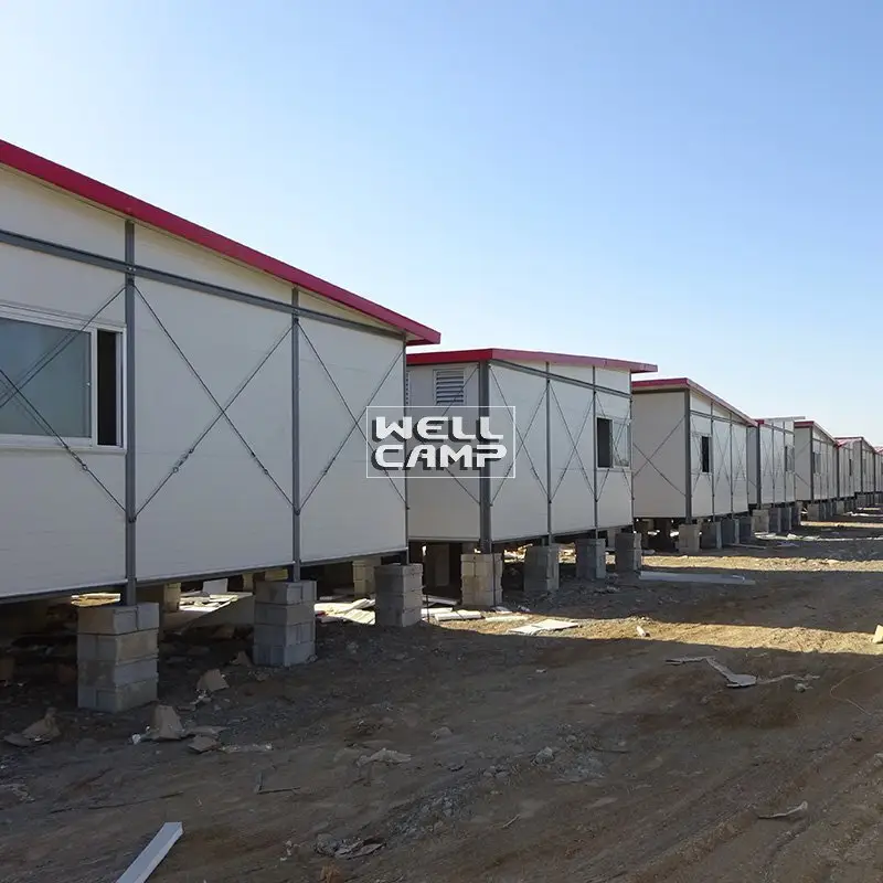 WELLCAMP, WELLCAMP prefab house, WELLCAMP container house materials tiny houses prefab on seaside for labour camp 2