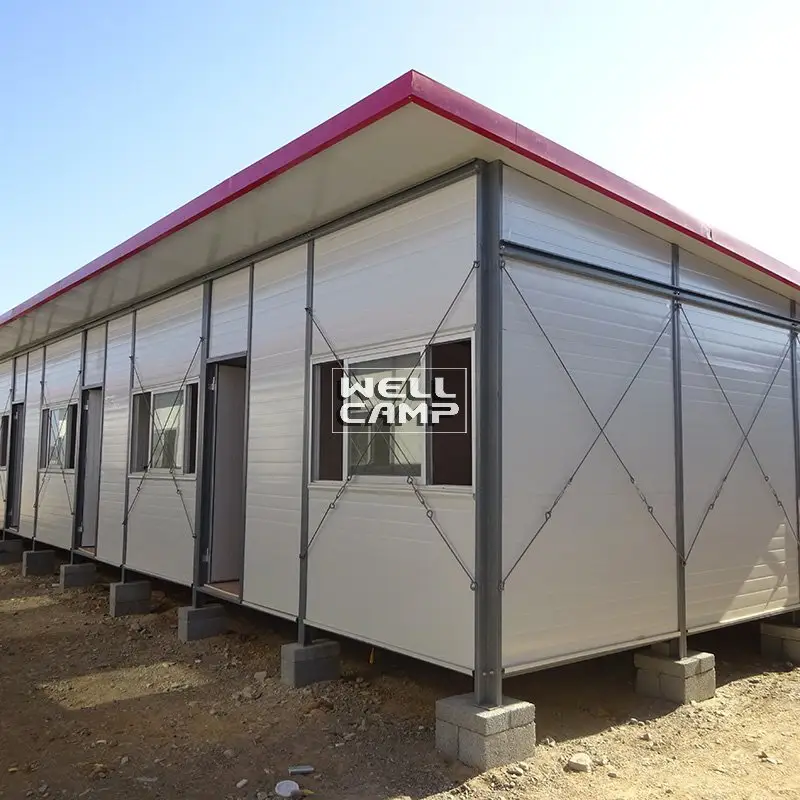WELLCAMP, WELLCAMP prefab house, WELLCAMP container house materials tiny houses prefab on seaside for labour camp 3