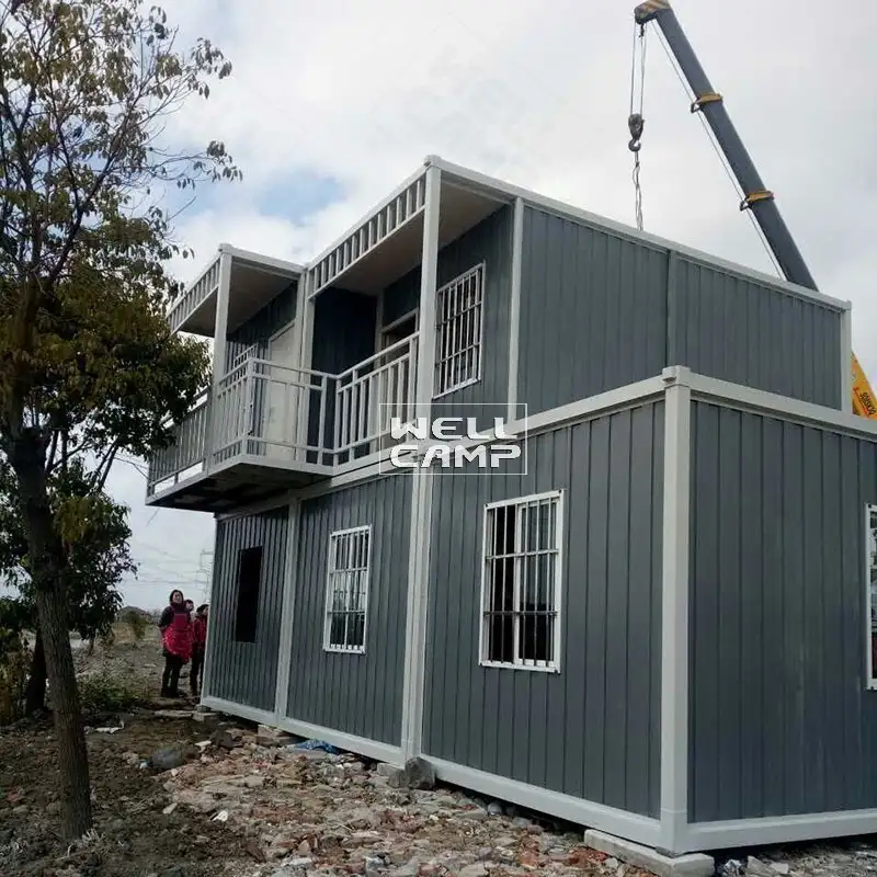 Detachable Ripple Container Office House for Living, Wellcamp D-17 1