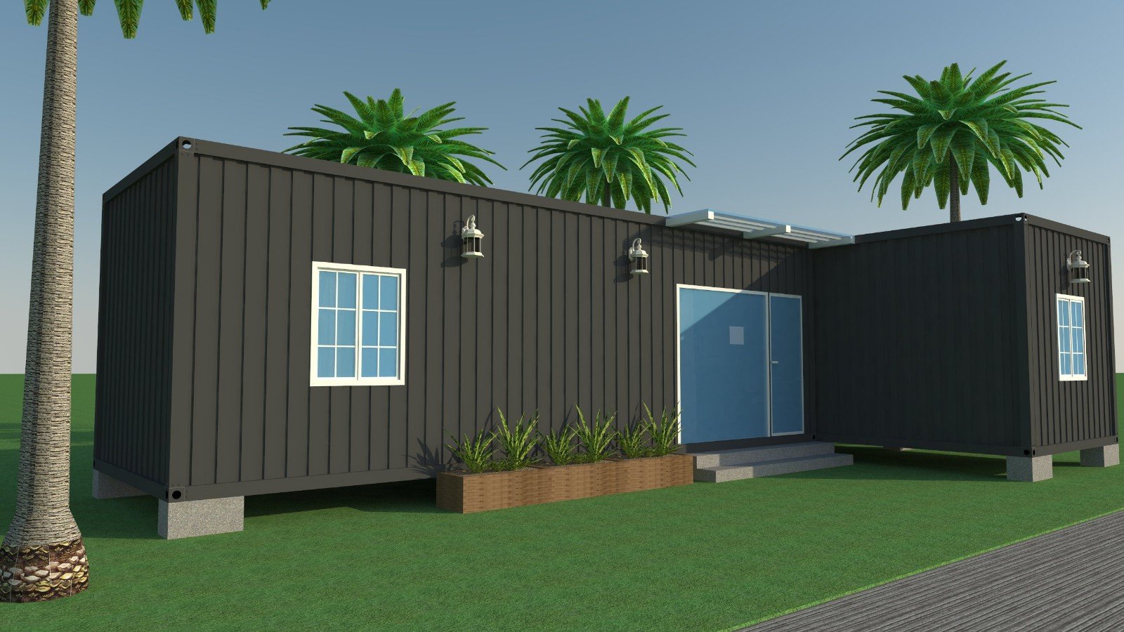 Low Cost Sea Can Homes Labour Camp WELLCAMP, WELLCAMP Prefab House