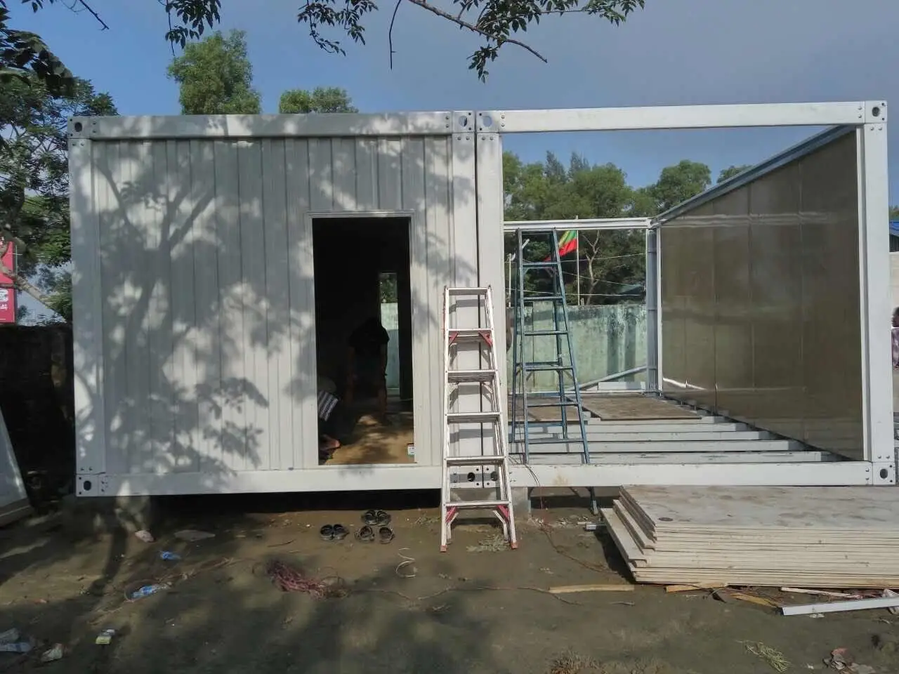WELLCAMP, WELLCAMP prefab house, WELLCAMP container house modern container homes in garden for resort2 7