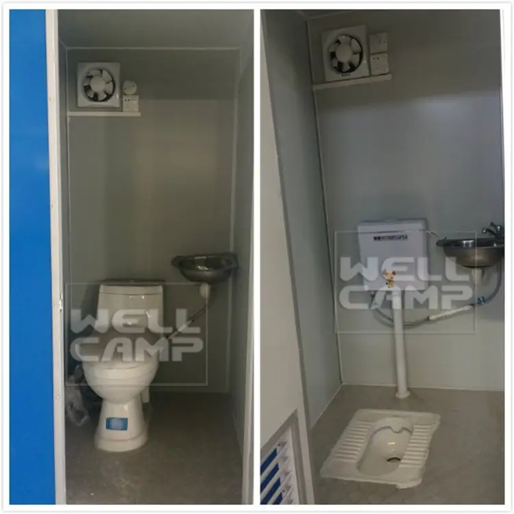 WELLCAMP, WELLCAMP prefab house, WELLCAMP container house portable toilets for sale public toilet for outdoor2 3