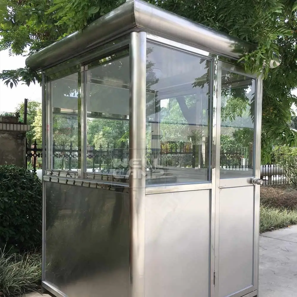 ห้องรักษาความปลอดภัยเคลื่อนที่สแตนเลสแบบพกพา Wellcamp R-1 1