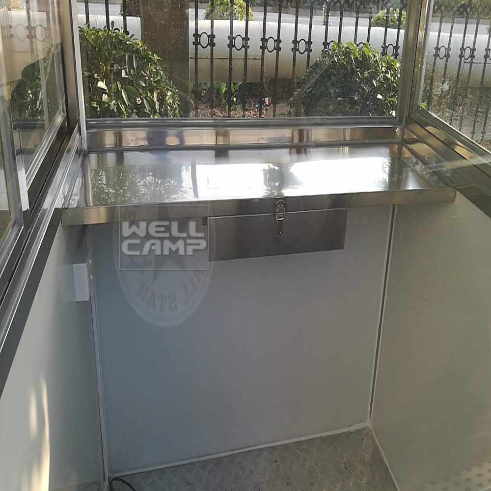 غرفة أمان متنقلة من الفولاذ المقاوم للصدأ، Wellcamp R-1 4