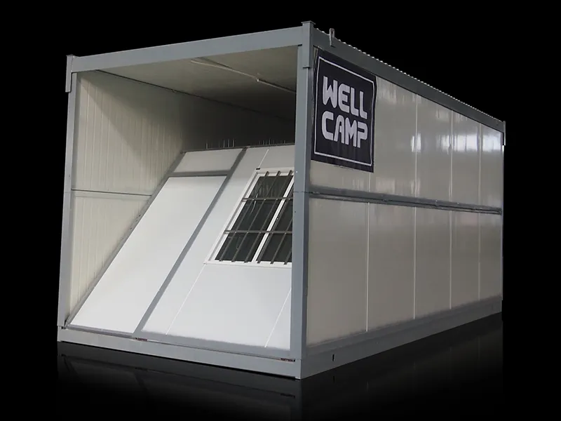 WELLCAMP, WELLCAMP prefab house, WELLCAMP container house expandable custom container homes supplier for worker 8