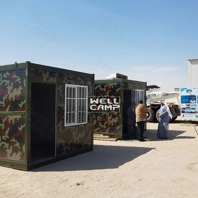 Eco Friendly Material Color Folding Container House Wellcamp F-9 1