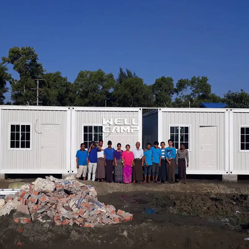 WELLCAMP, WELLCAMP prefab house, WELLCAMP container house detachable container house supplier for goods 2