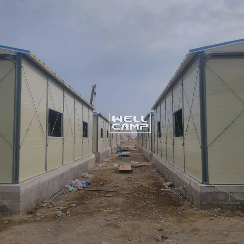 WELLCAMP, WELLCAMP prefab house, WELLCAMP container house rock prefab houses for sale wholesale for labour camp 4