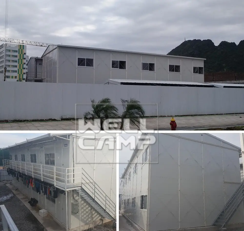 WELLCAMP, WELLCAMP prefab house, WELLCAMP container house recyclable prefabricated houses china price on seaside for labour camp 2