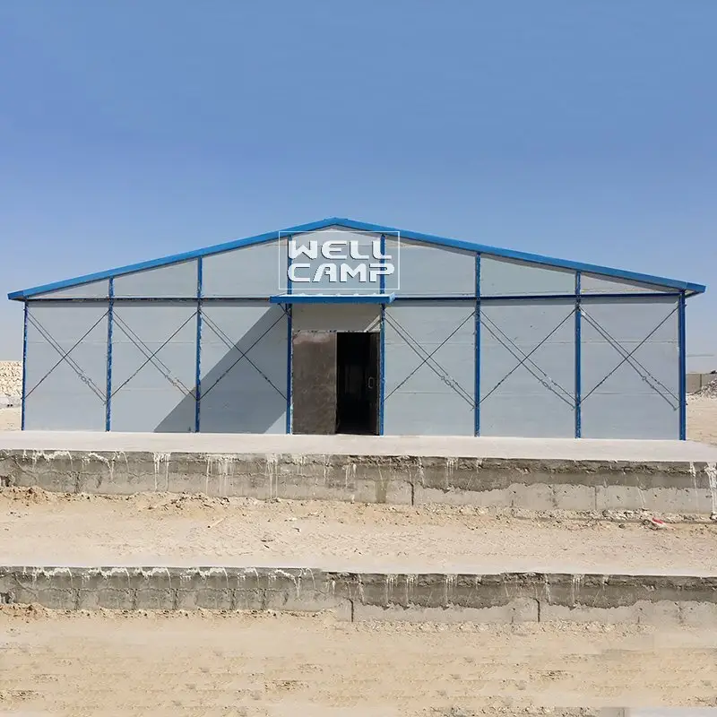 WELLCAMP, WELLCAMP prefab house, WELLCAMP container house Section Steel Prefabricated K House For Hospital and Office-K-21 K Prefabricated House image4