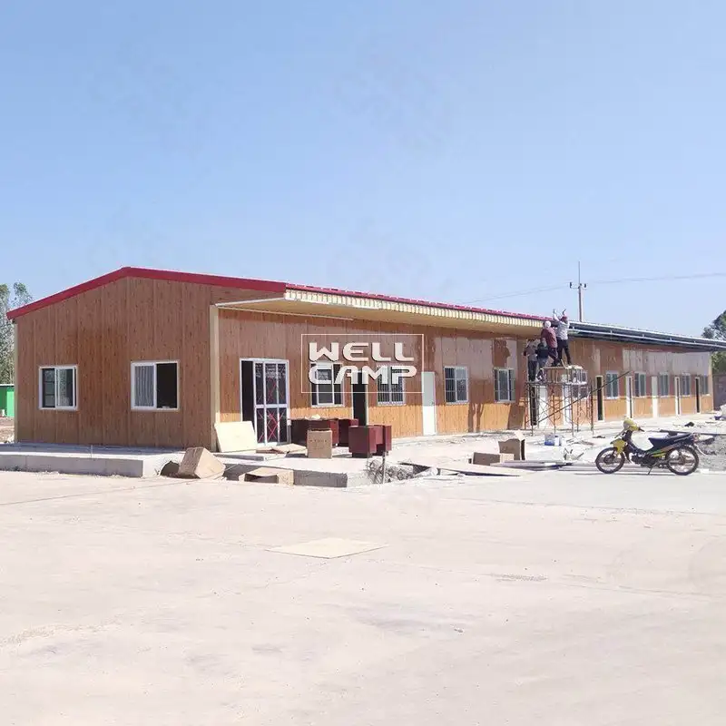 บ้านโมดูลาร์ราคาไม่แพงสไตล์ใหม่สำหรับสำนักงาน Wellcamp T-10 1