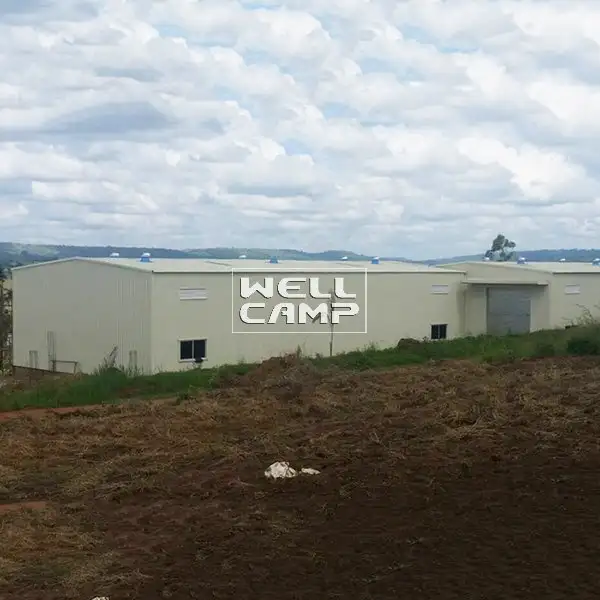 Индивидуальное здание стальной конструкции для курятника в Дакаре, Wellcamp S-6 1