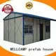 strong prefab houses temporary galvanized 1