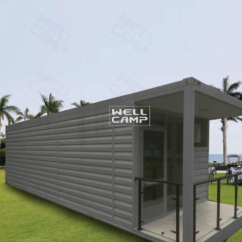 บ้านคอนเทนเนอร์ขนส่งสินค้าเป็นมิตรกับสิ่งแวดล้อมเพื่อการอยู่อาศัย Wellcamp SC-1 1