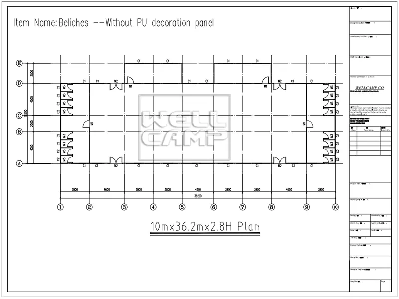 WELLCAMP, WELLCAMP prefab house, WELLCAMP container house prefabricated shipping container homes online for labour camp 2