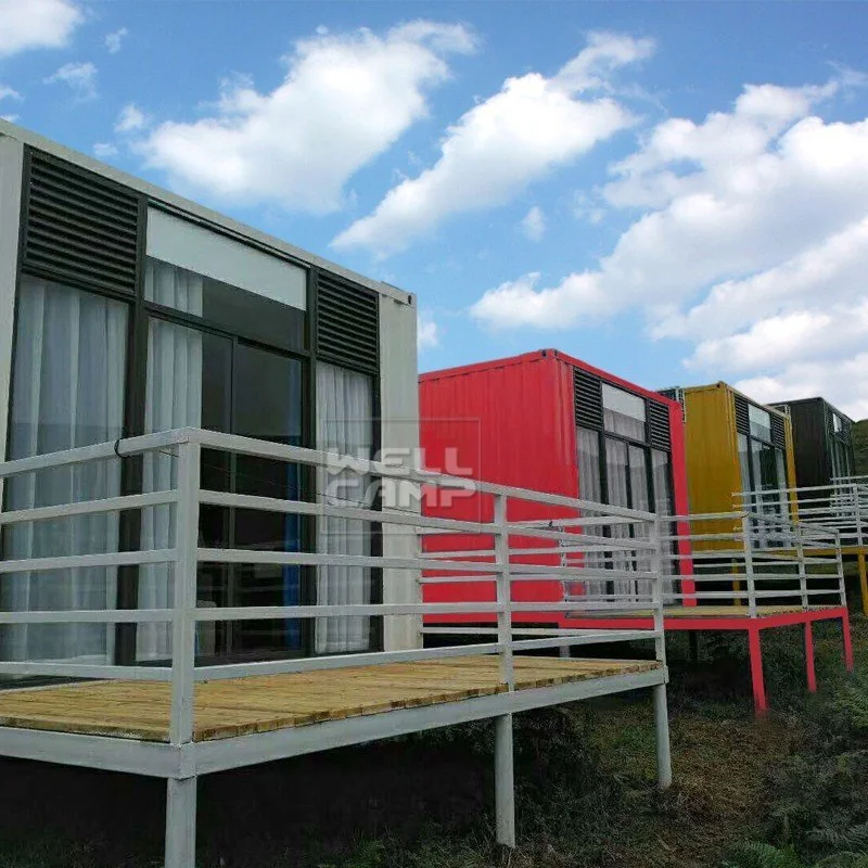eco friendly prefab shipping container homes maker for shop or store 2