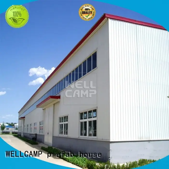 Hot prefab warehouse sandwich steel warehouse brick 1