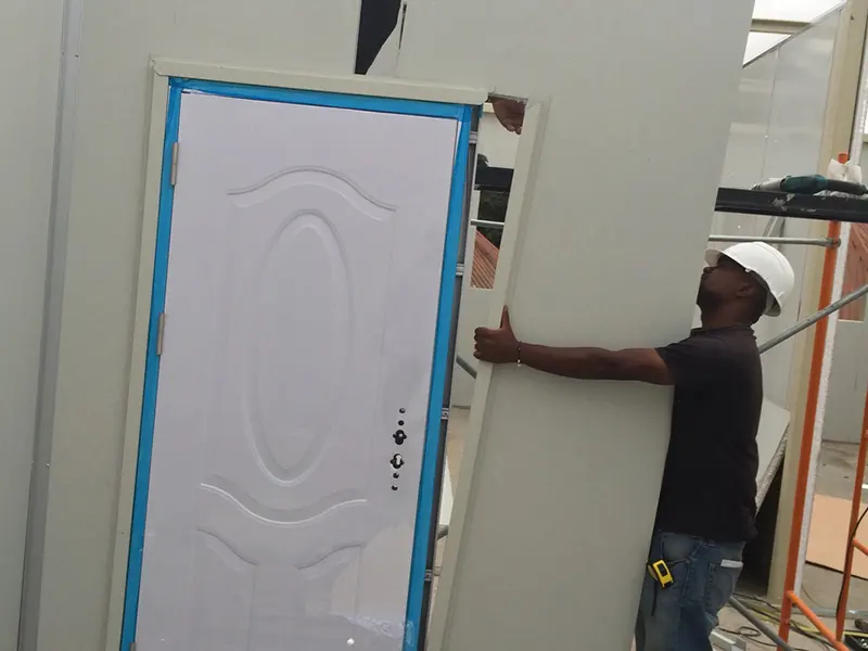 Brand customized Prefabricated Concrete Villa cv1 prefab 8