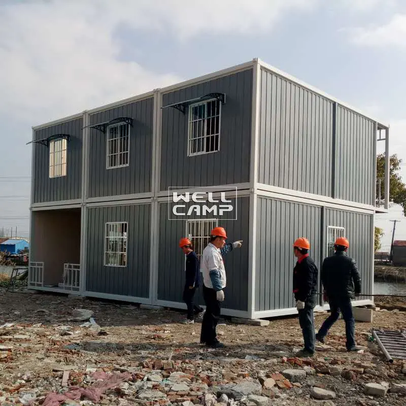 WELLCAMP, WELLCAMP prefab house, WELLCAMP container house Brand ripple sandwich custom modern container house 2