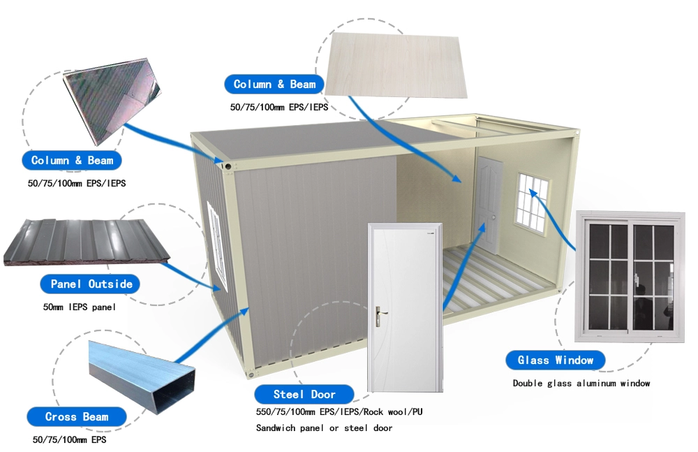 modern container house two detachable container house Brand 5
