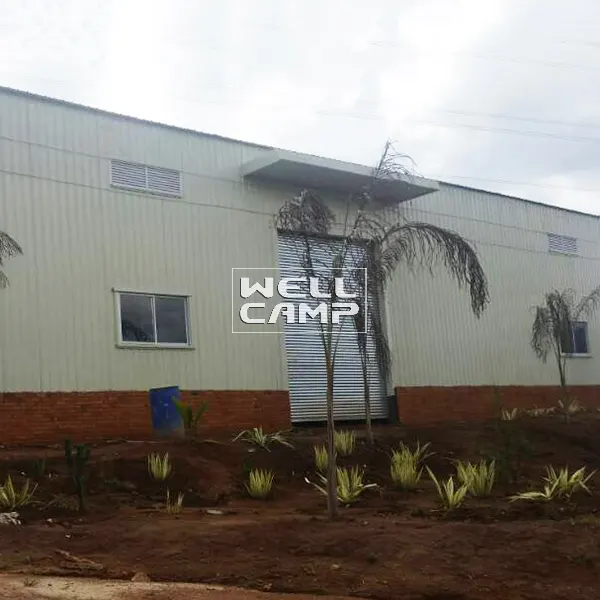 s6 sheet brick prefab warehouse WELLCAMP, WELLCAMP prefab house, WELLCAMP container house manufacture 3