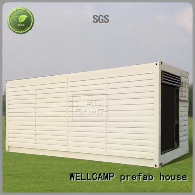 shipping container house for villa resort Fire proof door Aluminum sliding modern shipping container house 1