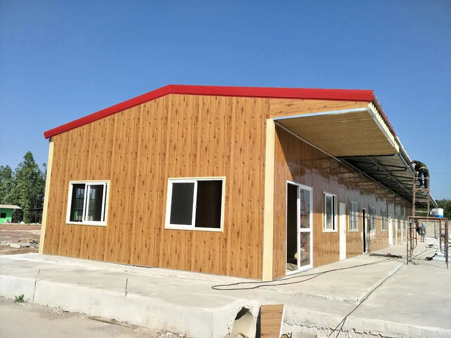 sandwich panel security room room WELLCAMP, WELLCAMP prefab house, WELLCAMP container house 7