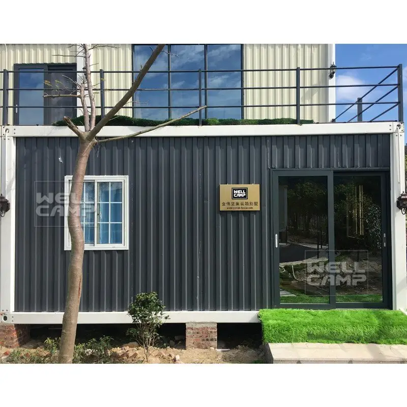 WELLCAMP, WELLCAMP prefab house, WELLCAMP container house folding buy container home labour camp 4