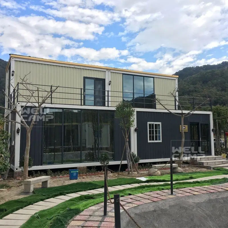WELLCAMP, WELLCAMP prefab house, WELLCAMP container house folding buy container home labour camp 2