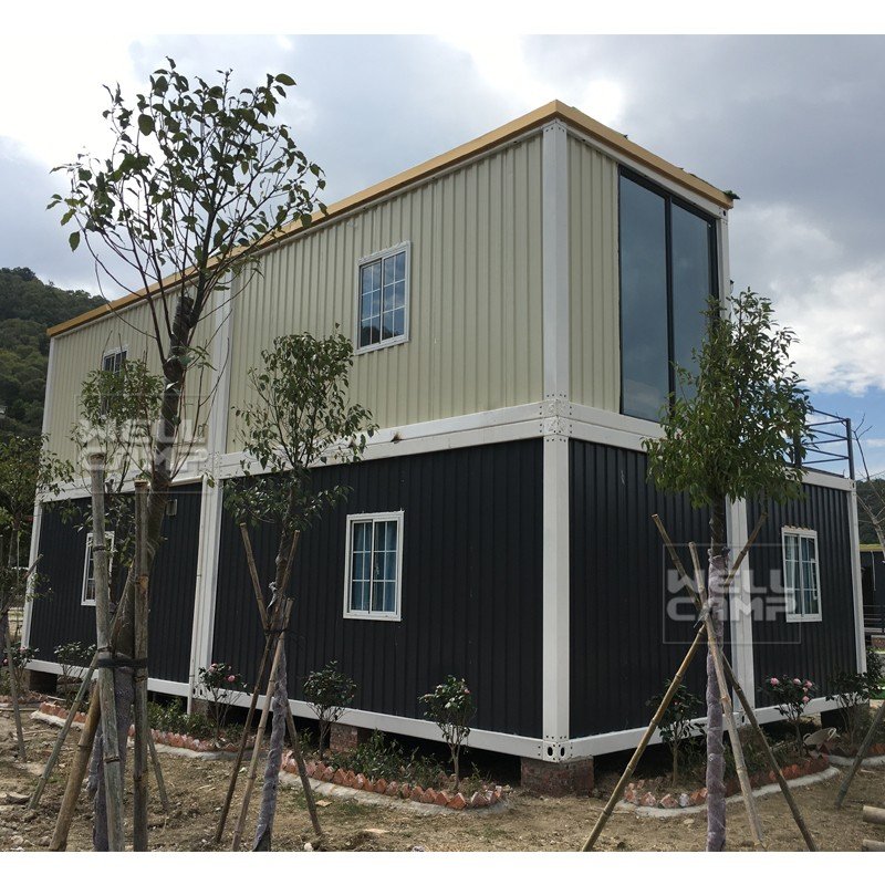 Low Cost Luxury Container Homes Labour Camp for Sale WELLCAMP