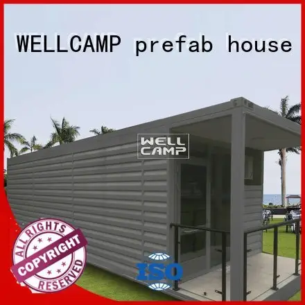 shipping container house for villa resort PVC tile modern shipping container house Brand 1