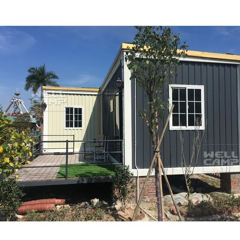 steel ecofriendly luxury living container villa suppliers container WELLCAMP, WELLCAMP prefab house, WELLCAMP container house 3