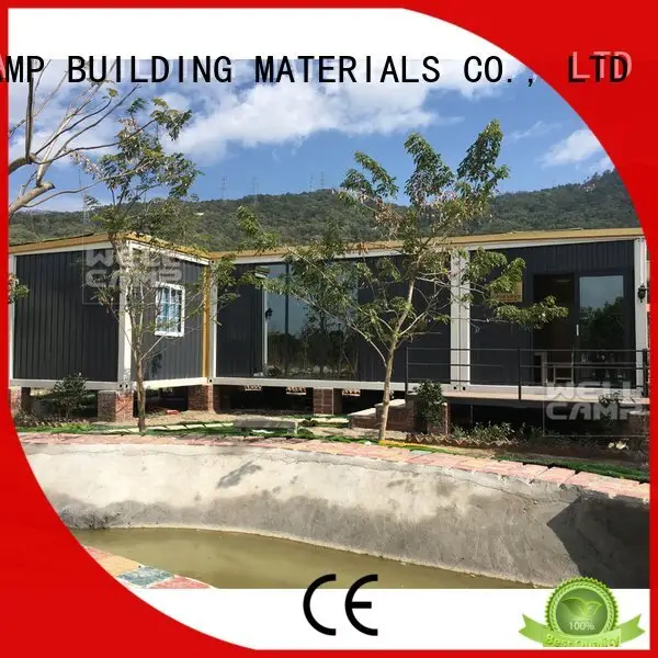 low ecofriendly container cost WELLCAMP, WELLCAMP prefab house, WELLCAMP container house luxury living container villa suppliers 1
