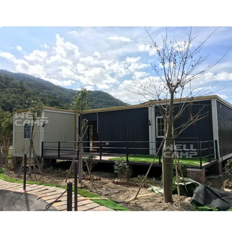 steel c1 luxury living container villa suppliers premade WELLCAMP, WELLCAMP prefab house, WELLCAMP container house 2