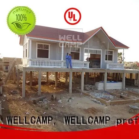 prefab modular house vocation hotel WELLCAMP, WELLCAMP prefab house, WELLCAMP container house 1