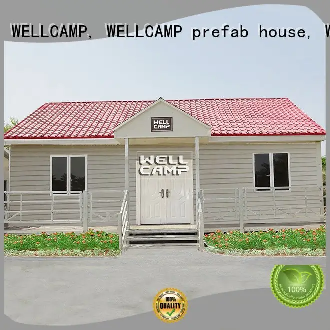 WELLCAMP, WELLCAMP prefab house, WELLCAMP container house Brand prefab Prefabricated Concrete Villa style cv5 1