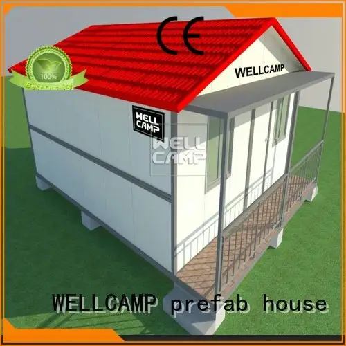 folding wellcamp steel WELLCAMP, WELLCAMP prefab house, WELLCAMP container house customized light steel villa 1