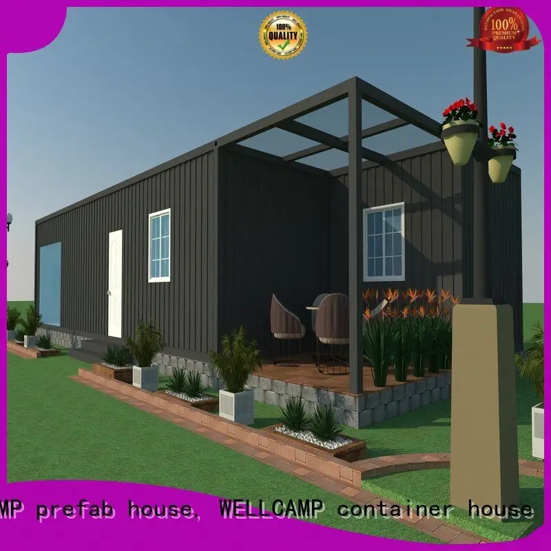 folding steel wellcamp WELLCAMP, WELLCAMP prefab house, WELLCAMP container house customized light steel villa 1