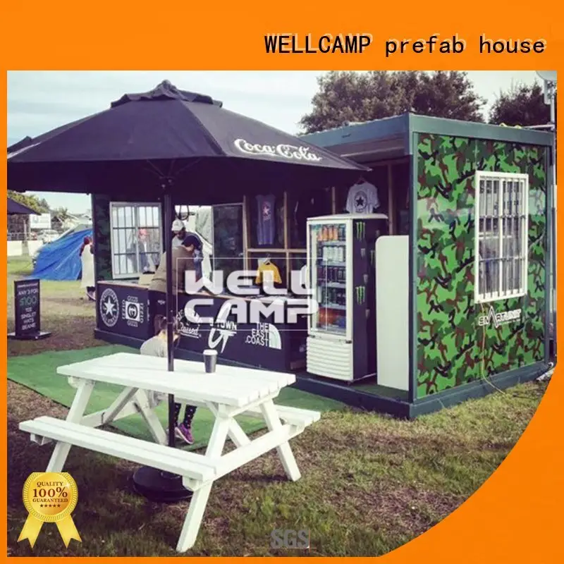 Quality foldable container house WELLCAMP, WELLCAMP prefab house, WELLCAMP container house Brand eco folding container house 1