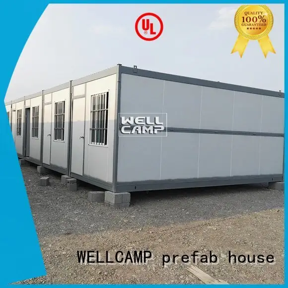 WELLCAMP, WELLCAMP prefab house, WELLCAMP container house Brand workers portable folding container house c1 mobile 1