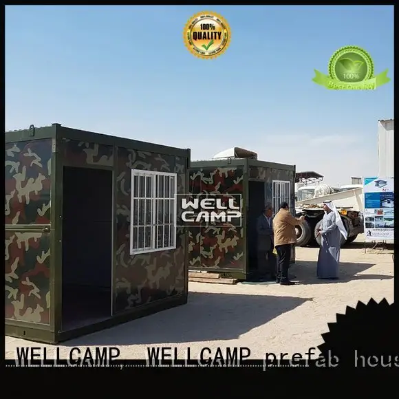 WELLCAMP, WELLCAMP prefab house, WELLCAMP container house Brand f8 move folding container house f9 easy 1
