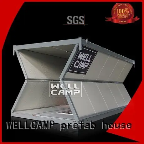 WELLCAMP, WELLCAMP prefab house, WELLCAMP container house move c16 folding container house color style 1