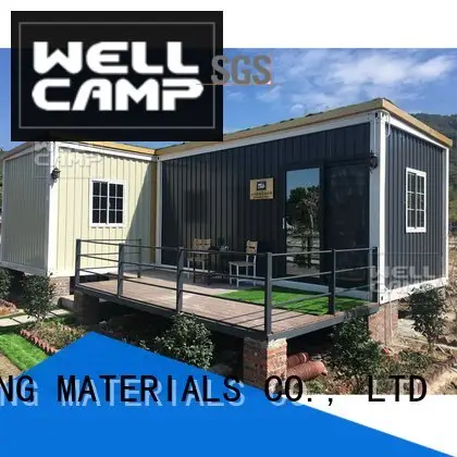 customized light steel villa villa luxury living container villa suppliers WELLCAMP, WELLCAMP prefab house, WELLCAMP container h 1