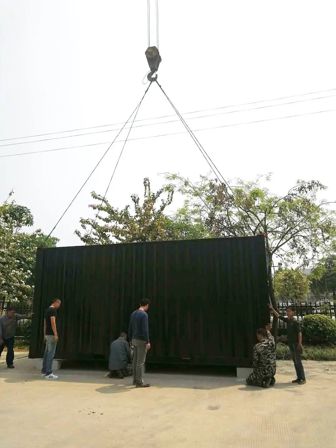 Fire proof door Aluminum sliding shipping container house for villa resort WELLCAMP, WELLCAMP prefab house, WELLCAMP container house manufacture 6