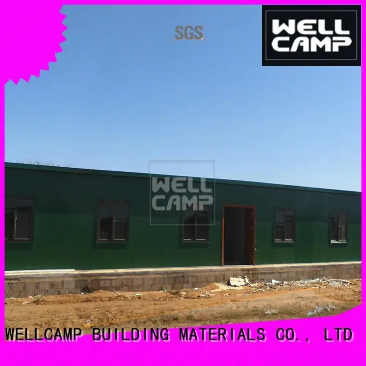 WELLCAMP, WELLCAMP prefab house, WELLCAMP container house modular prefabricated house suppliers t1 camp economic 1