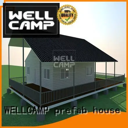 WELLCAMP, WELLCAMP prefab house, WELLCAMP container house villa prefabricated hotel Prefabricated Concrete Villa strong 1